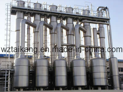 Multi- Effect Evaporator Evaporation Plant for Wastewater, Food Processing, Chemicals