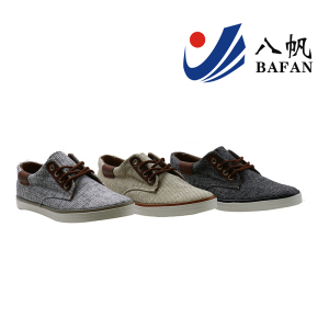 2016 New Men′s Casual Canvas Shoes Bf161025